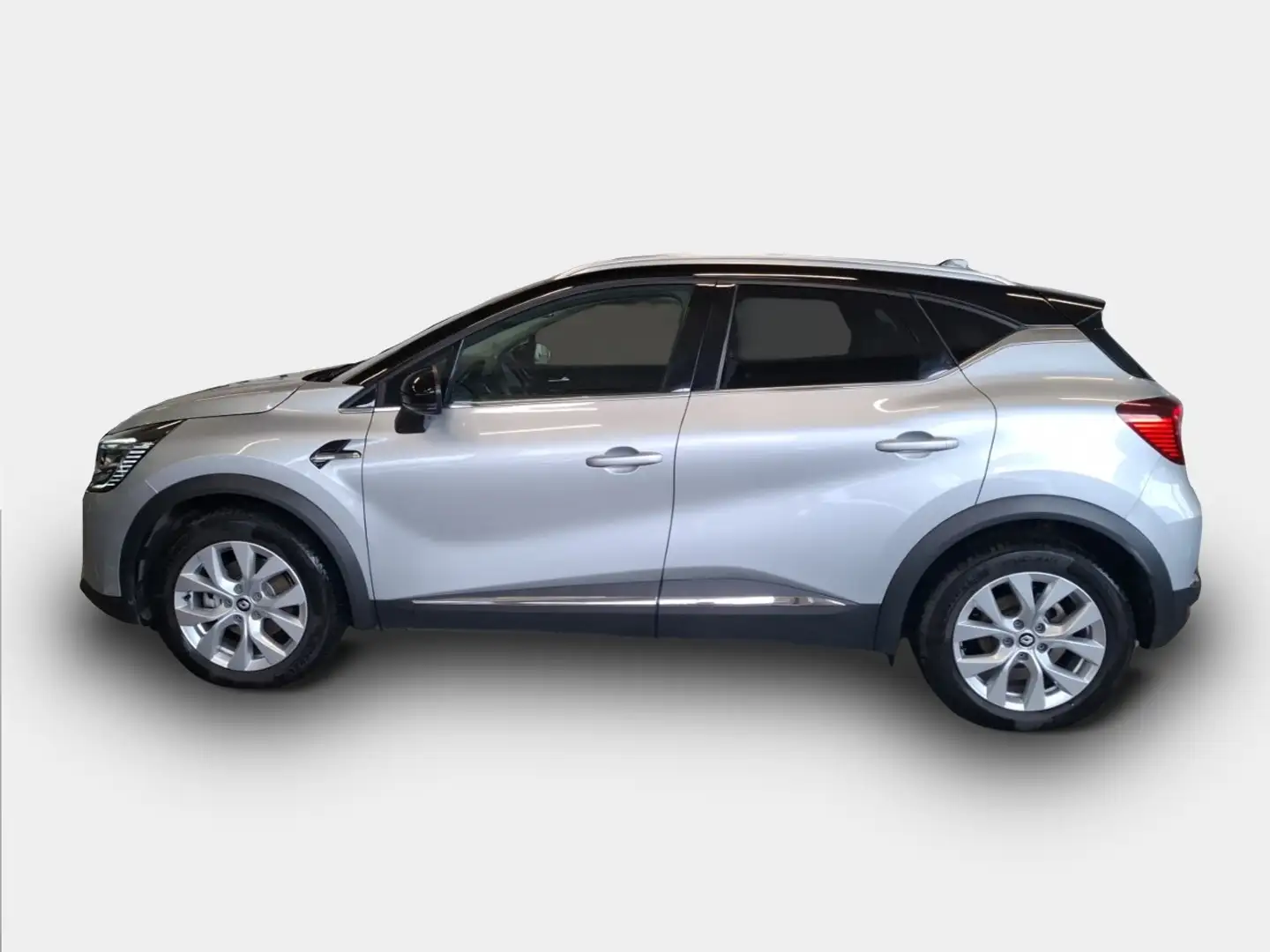 Renault Captur 1.6 E-Tech Hybrid 145 Intens NAVI AIRCO CAMERA Gris - 2