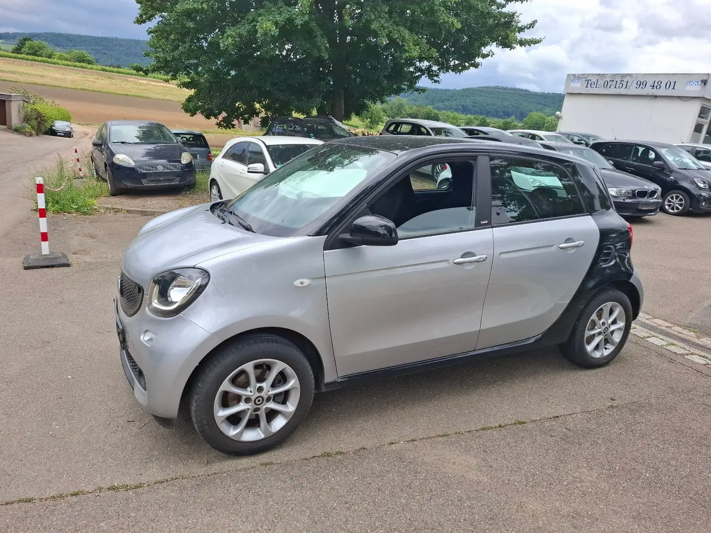 smart forFour *52kW*Klima*TüvNeu*Garantie*PDC*Alufelgen Zwart - 2
