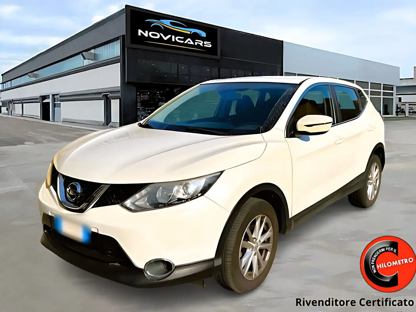 Nissan Qashqai Qashqai II 2014 1.5 dci N-Connecta 110cv Blanc - 1