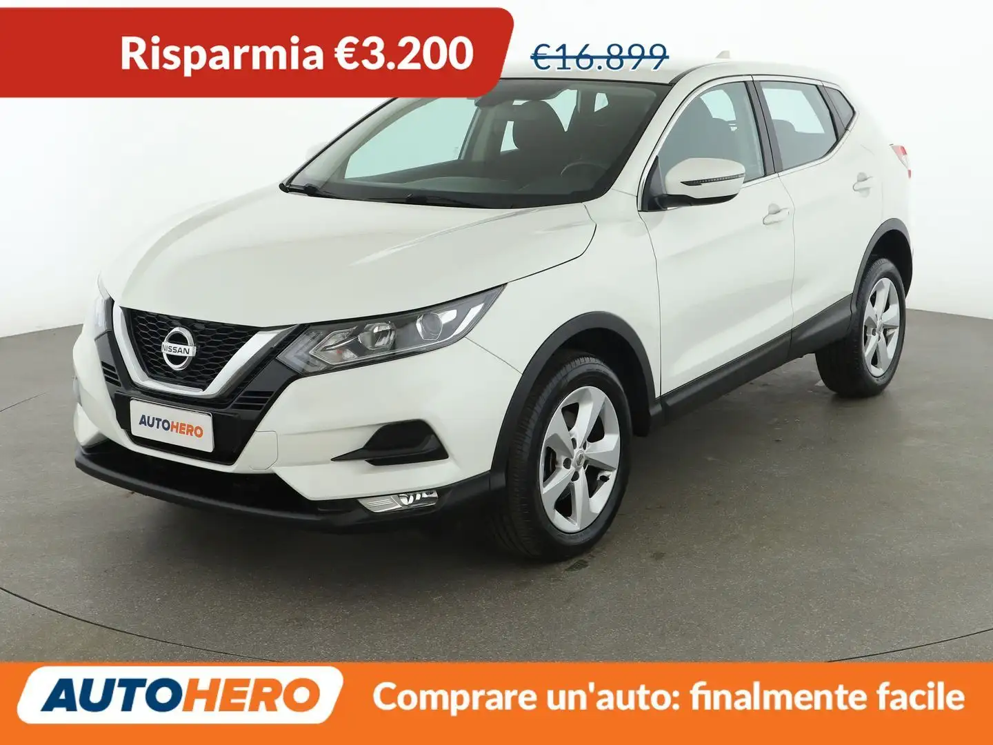 Nissan Qashqai 1.5 dCi Acenta 115 CV Weiß - 1