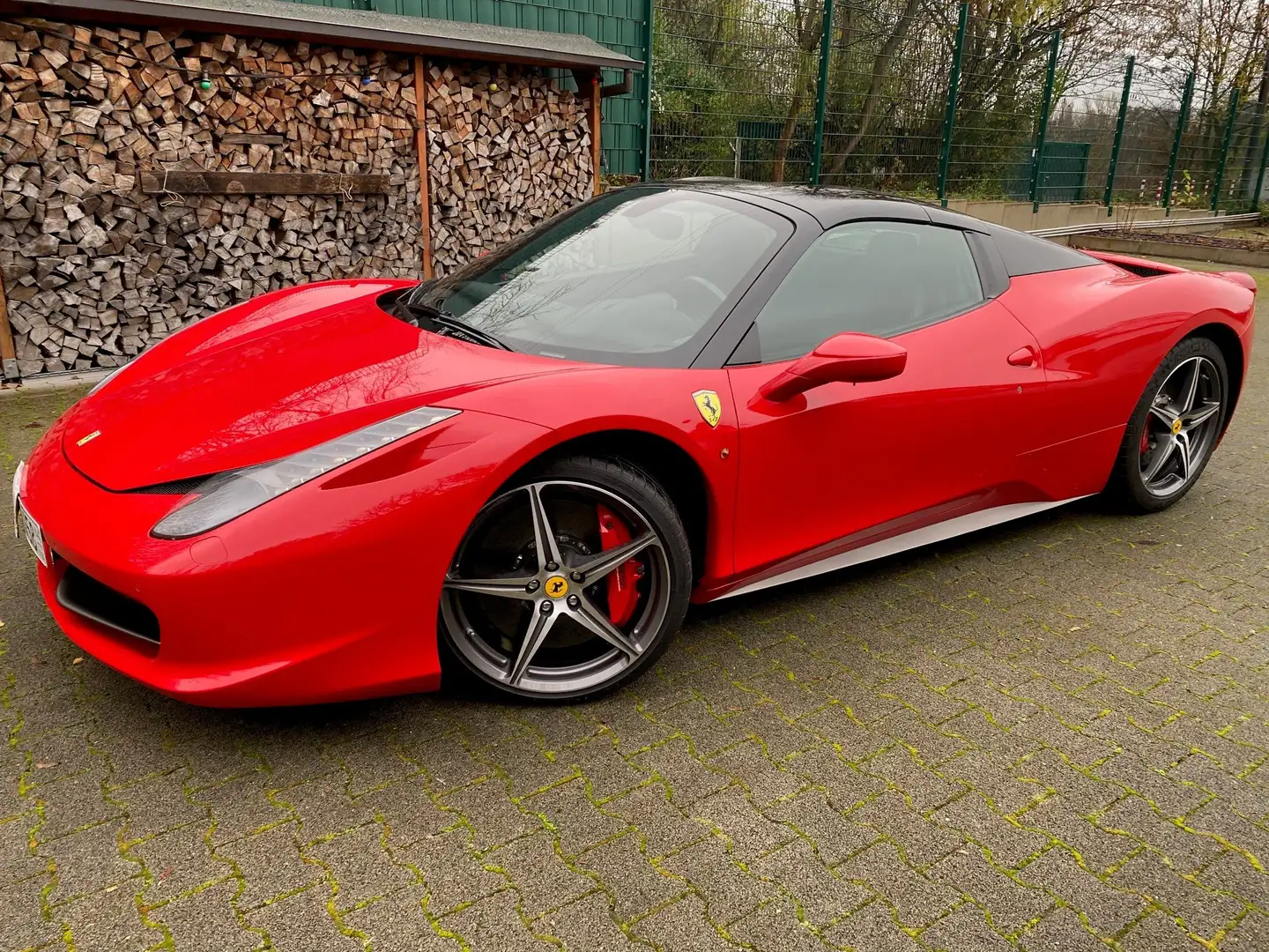 Ferrari 458 Spider Rot - 1