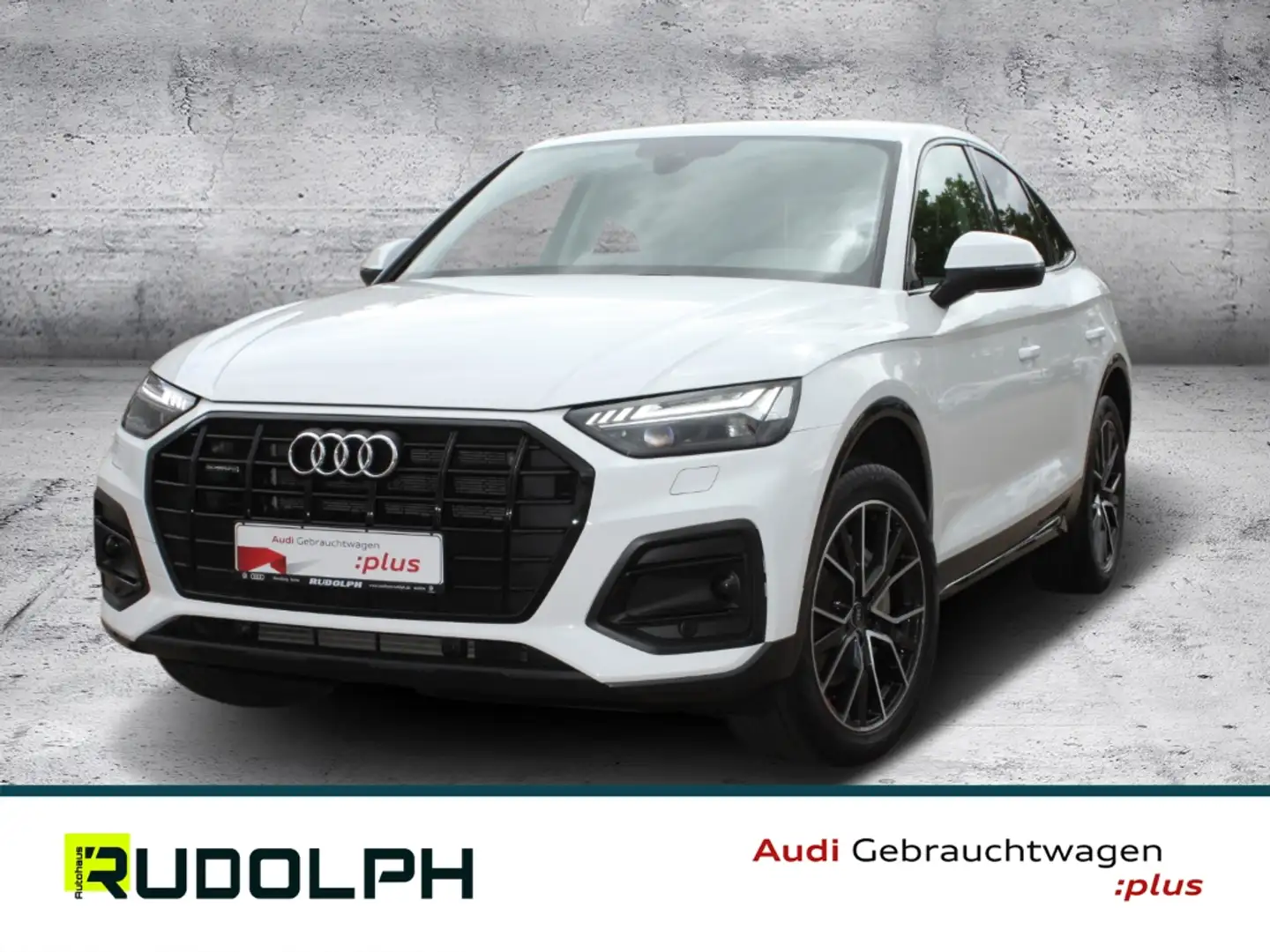 Audi Q5 Sportback 50 TFSI e qu. advanced MATRIX AHK NAVI Weiß - 1