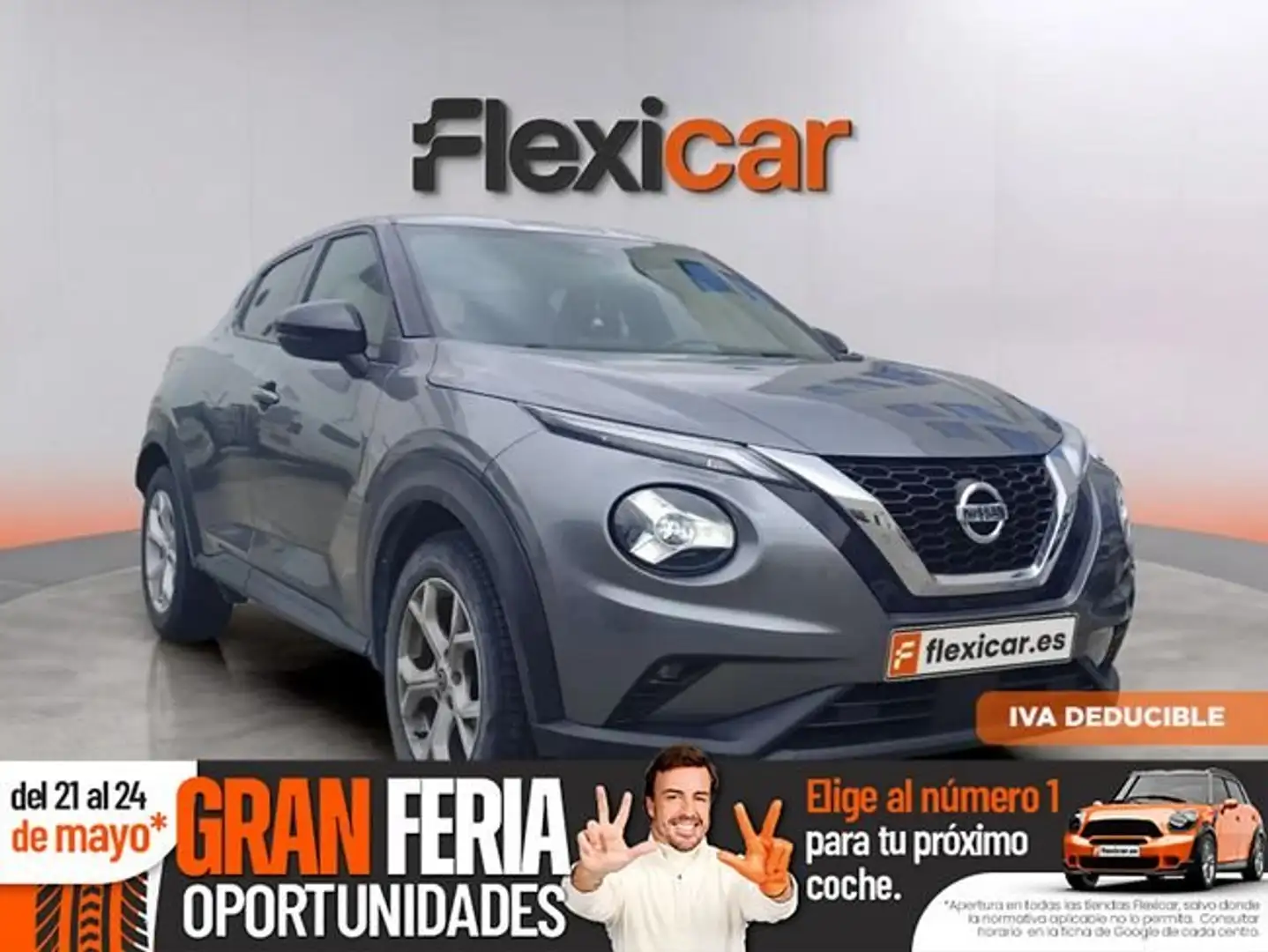 Nissan Juke 1.0 DIG-T N-Connecta 4x2 DCT 7 84kW Gris - 1