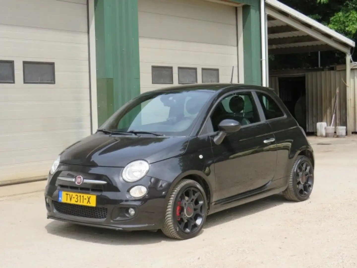 Fiat 500 0.9 TWINAIR TURBO Nero - 2