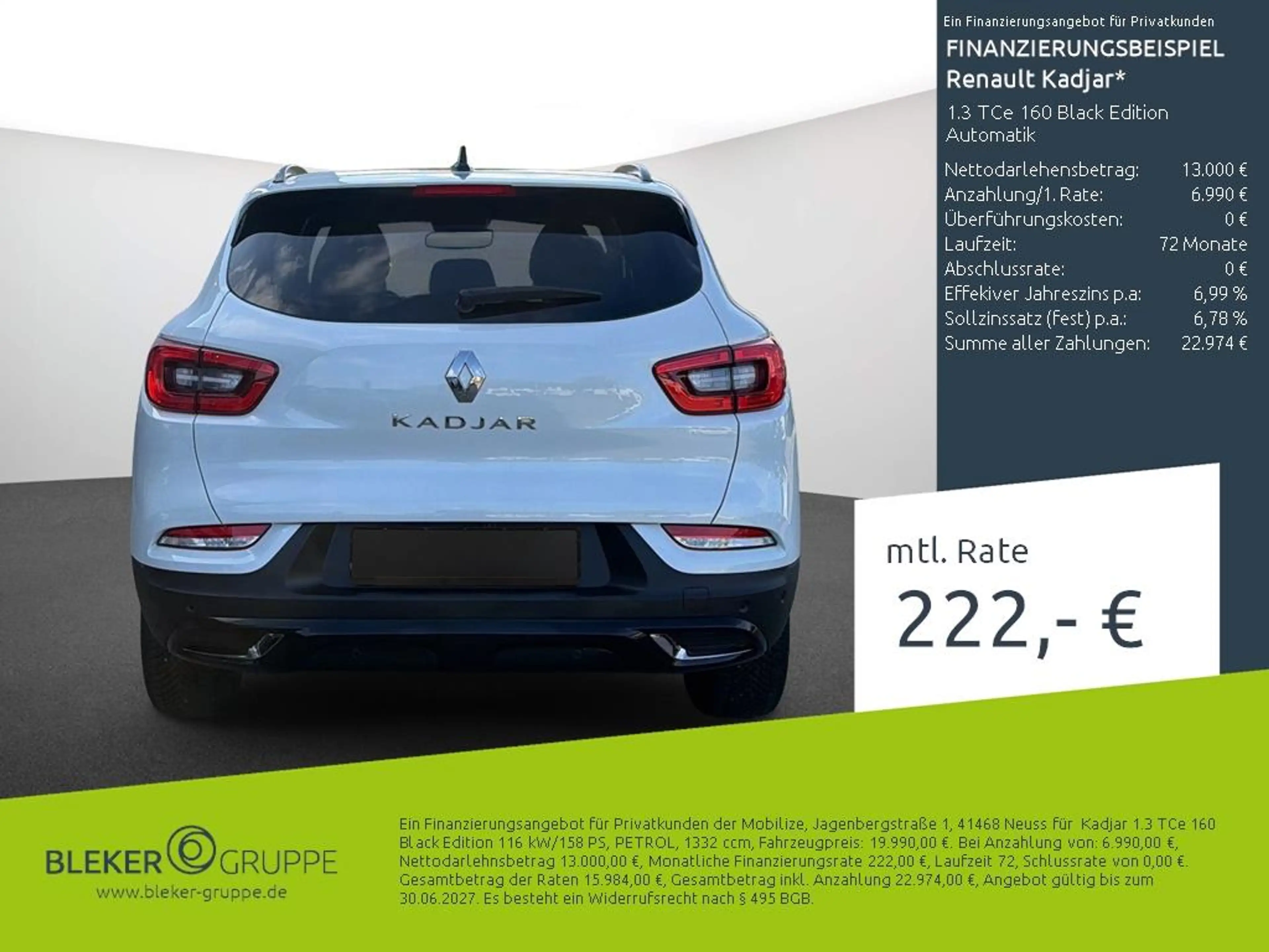 Renault Kadjar 1.3 TCe 160 Black Edition Automatik