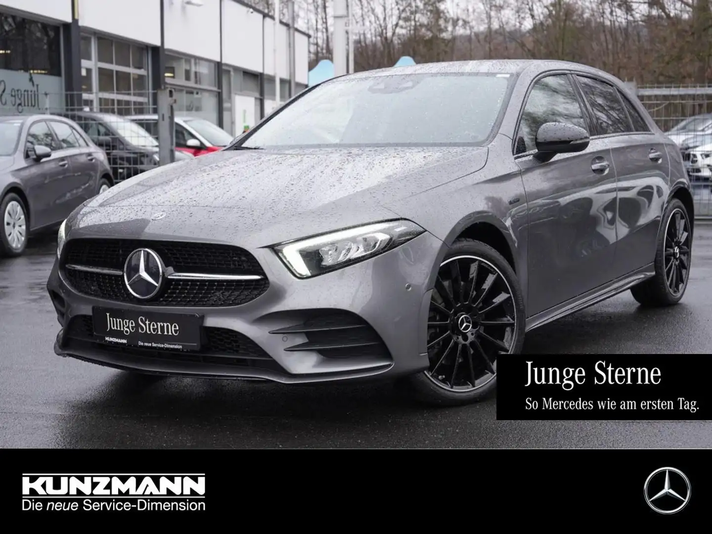 Mercedes-Benz A 250 e AMG Night EDITION2020 MBUXNavi+ Kamera Grijs - 1