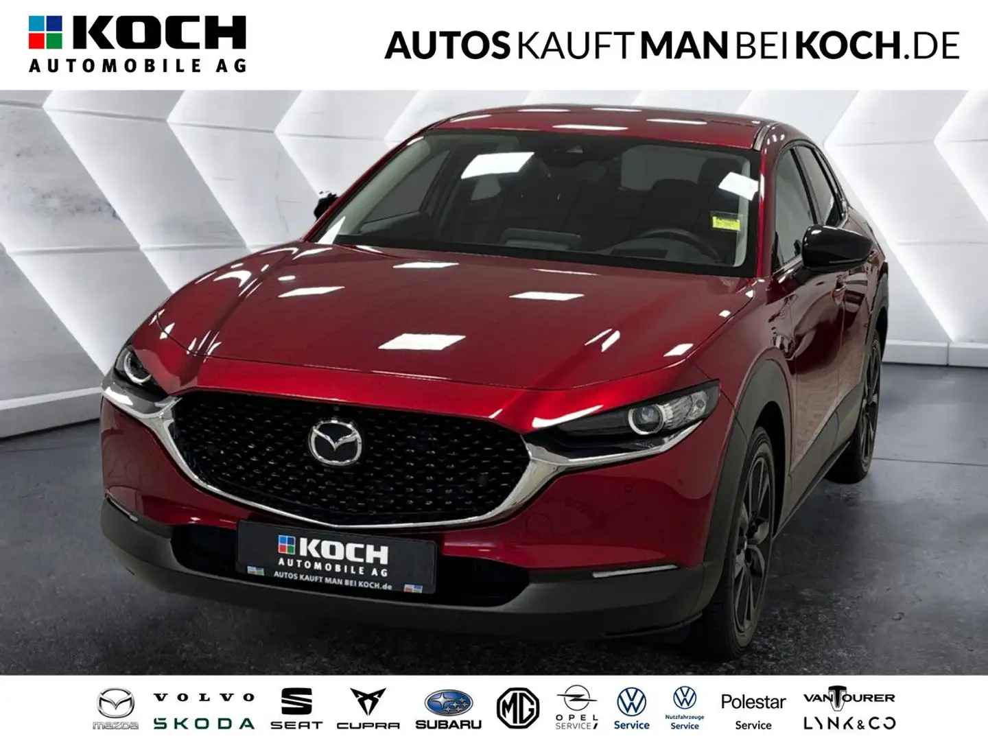 Mazda CX-30 2.0 SKYACTIV-G M Hy. Homura AT PRE-P Navi Rood - 1