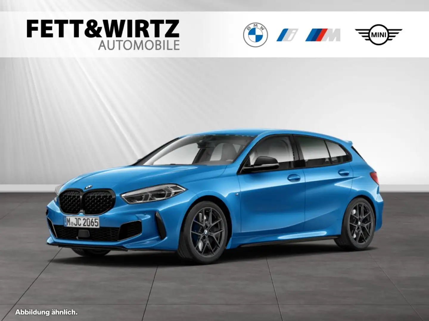 BMW 135 M135i xDrive Automatik PDC|LED|HiFi|LiveCockpit+ Blau - 1