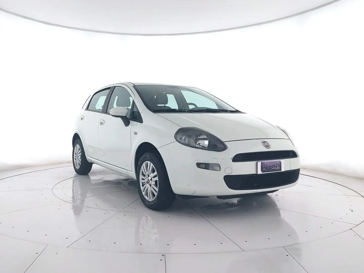 Fiat Punto 5p 1.4 natural power Easy 70cv NEOPATENTATI Bianco - 1
