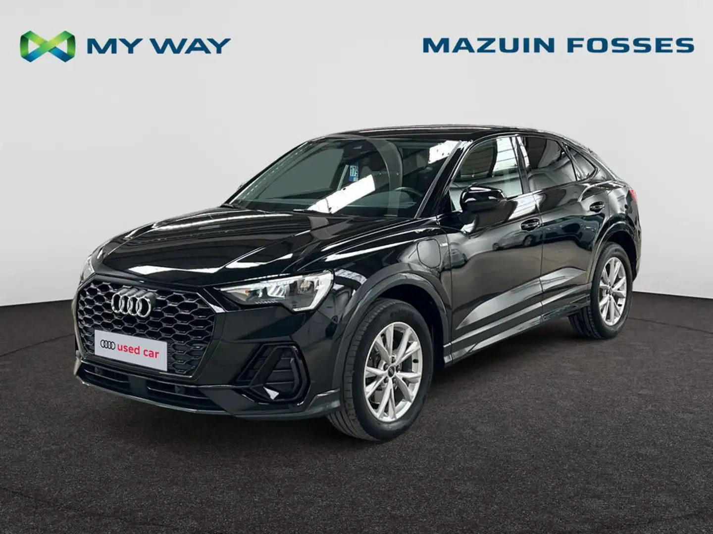 Audi Q3 Sportback PHEV Audi Q3 Sportback S line 45 TFSI e 180(245) kW(ch) S tronic Black - 1