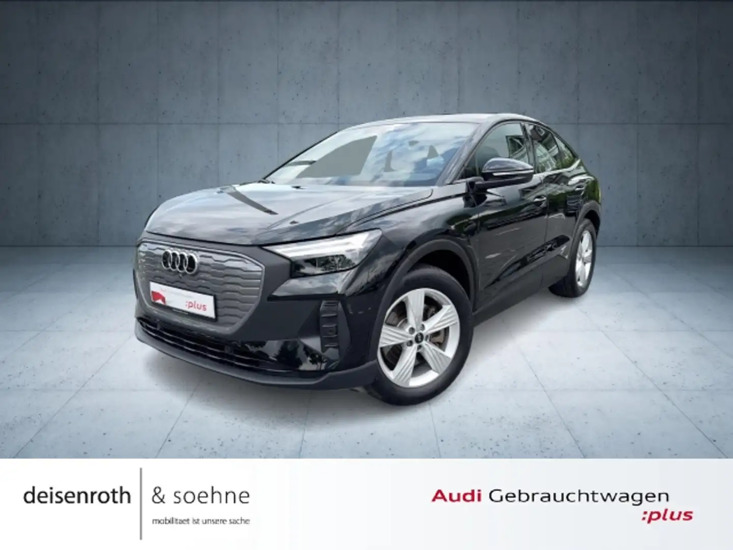 Audi Q4 e-tron e-tron Sportback 45 Nav/ACC/Kam/ASI/PBox/AssistPlu Schwarz - 1