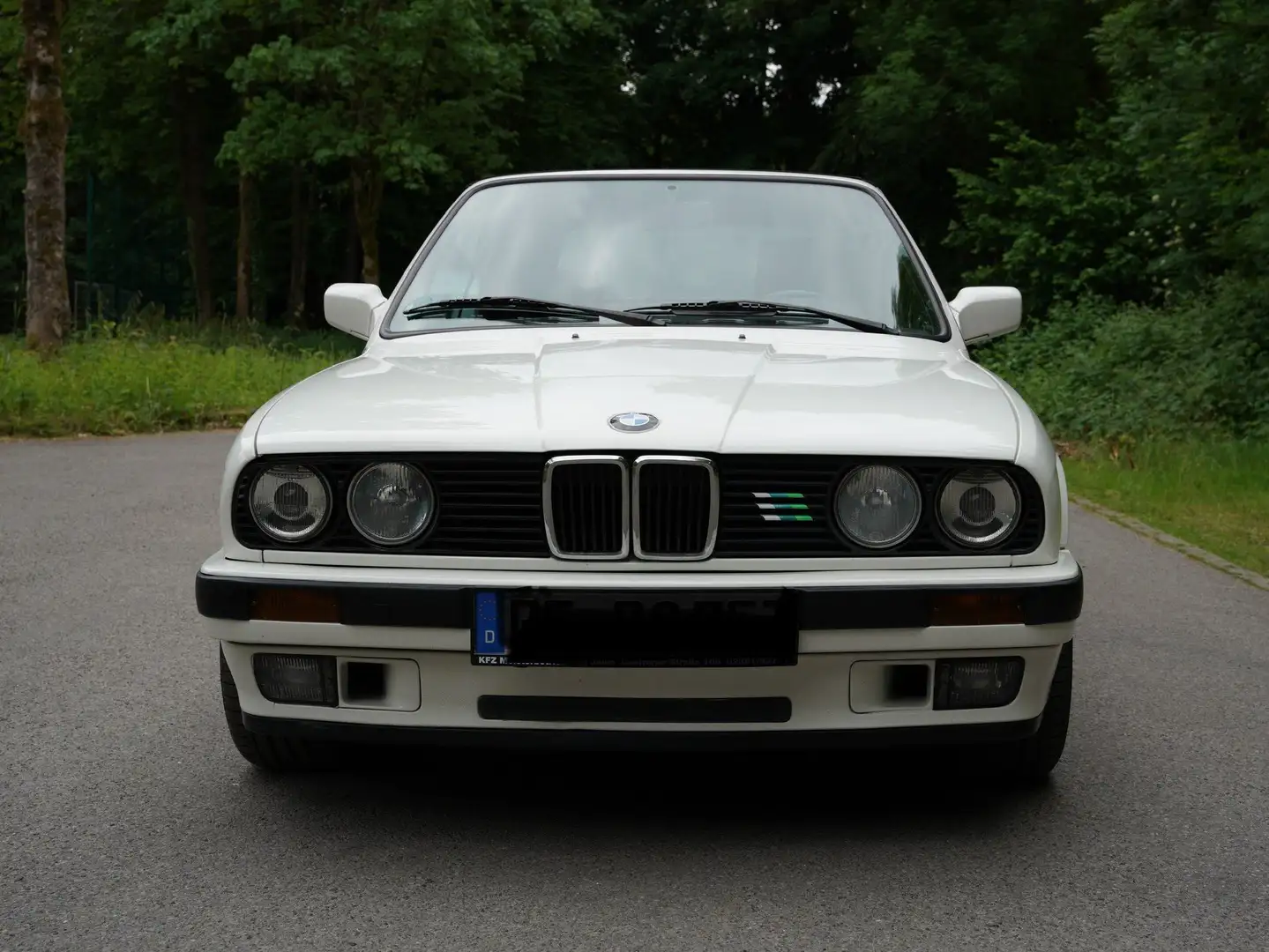 BMW 318 Cabrio E30 - Oldtimer - weiss Weiß - 2