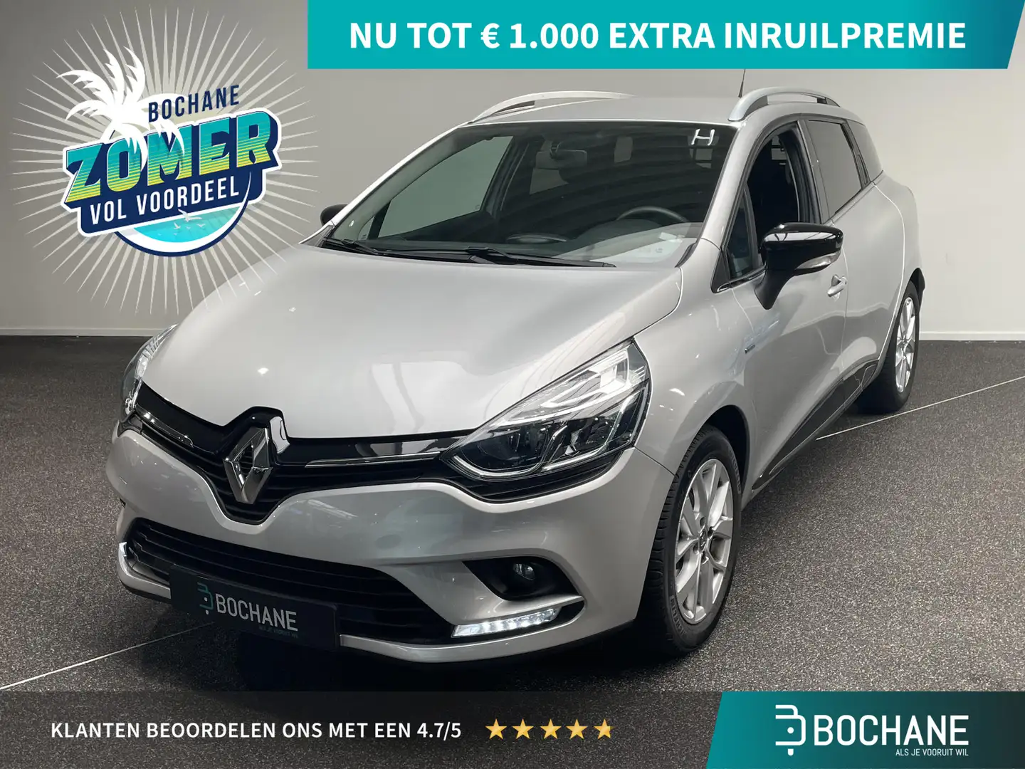 Renault Clio Estate 0.9 TCe Limited / 1e Eig / Navigatie /  Tre Grijs - 1