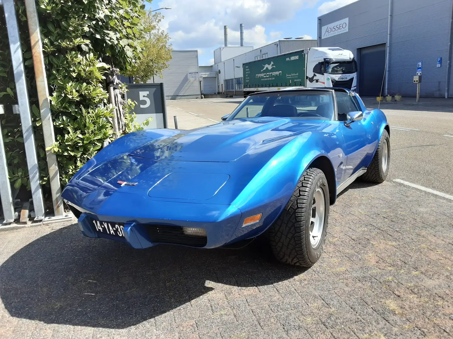 Chevrolet Corvette Corvette targa APK vrij Niebieski - 1
