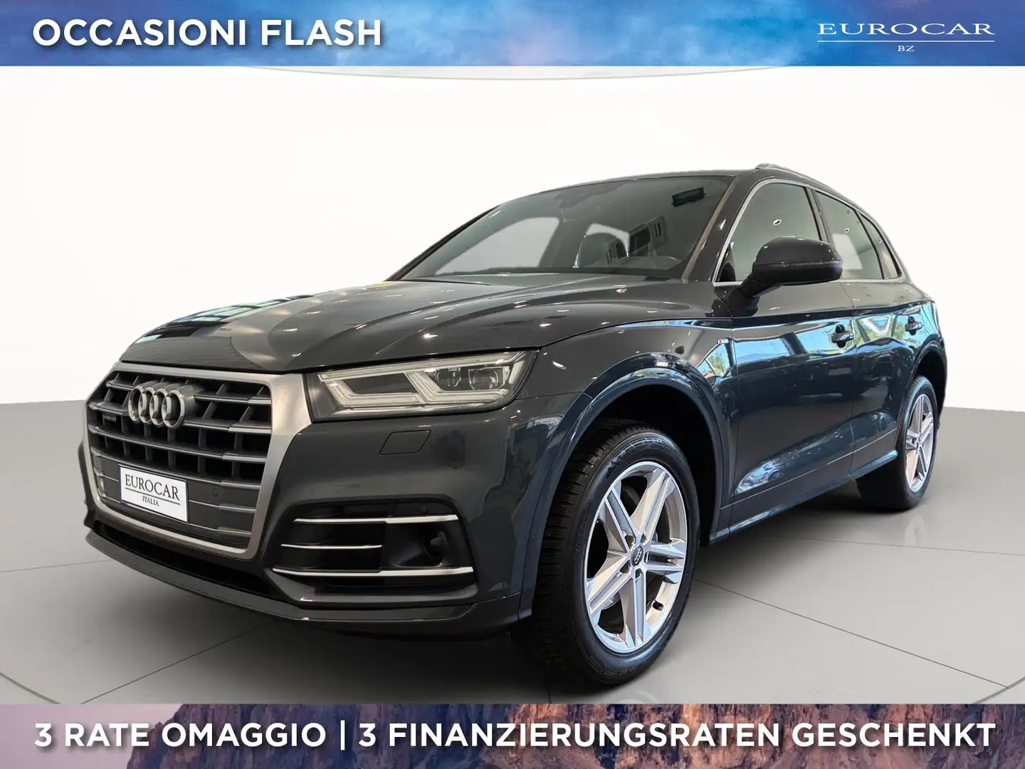 Audi Q5 40 2.0 tdi s line plus quattro 190cv s-tronic Gris - 1