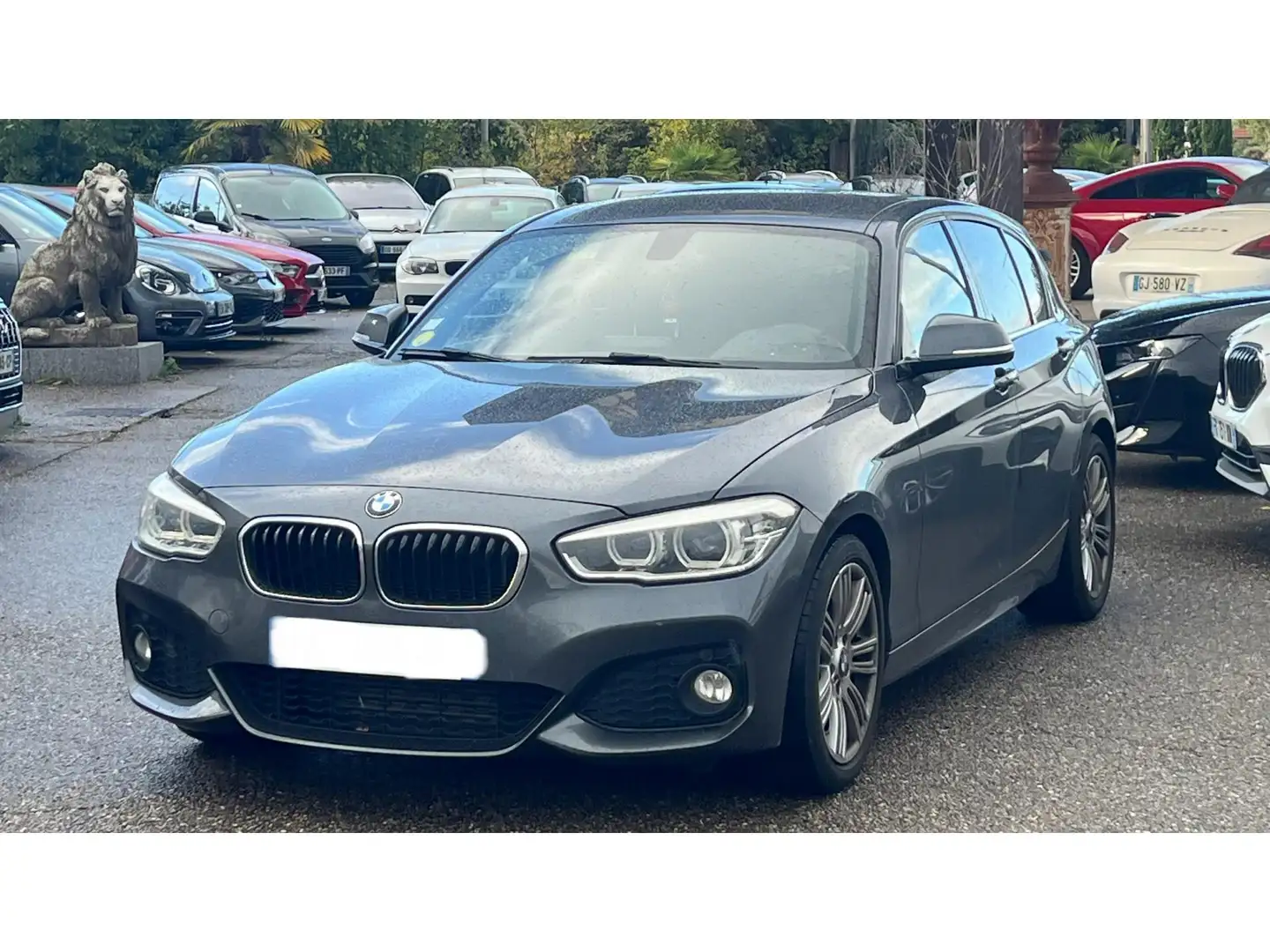 BMW 118 118d 150 BVA F20 M Sport - GARANTIE 12 MOIS Gris - 1