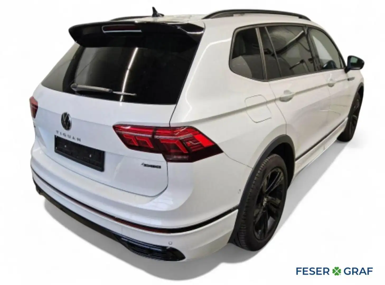 Volkswagen Tiguan Allspace 2.0 TDI R-Line 4Motion DSG/LED/Pano/Area View/Sitz Weiß - 2