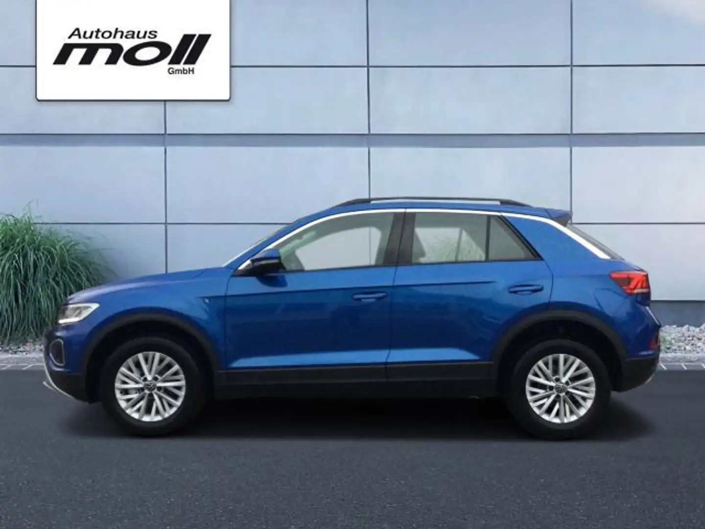 Volkswagen T-Roc T-ROC Life 1.0 TSI, ACC, RearView Blau - 2