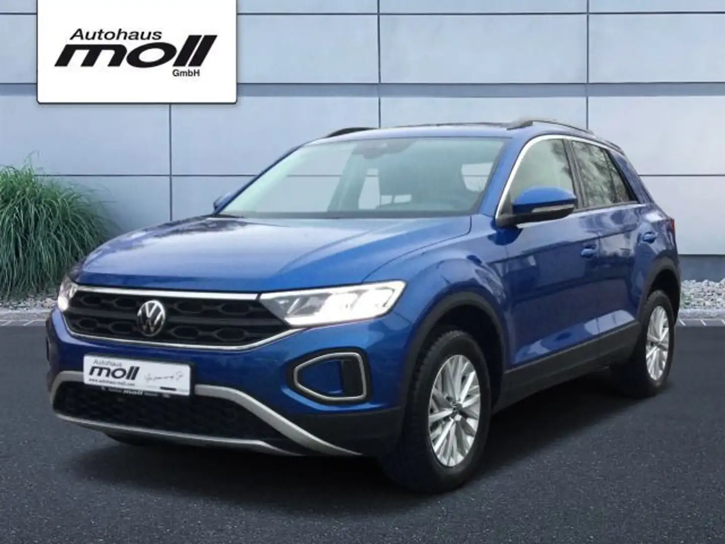 Volkswagen T-Roc T-ROC Life 1.0 TSI, ACC, RearView Blau - 1