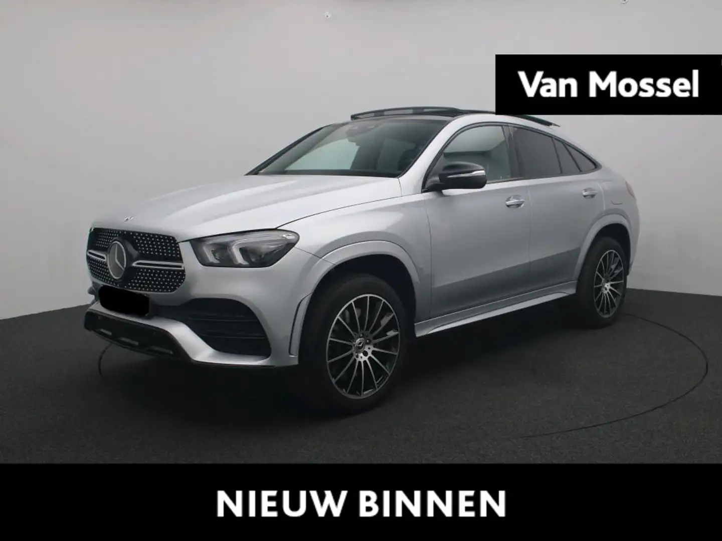 Mercedes-Benz GLE 350 Coupé e 4MATIC + AMG LINE + NAPPA + PANO DAK + BUR Argent - 1