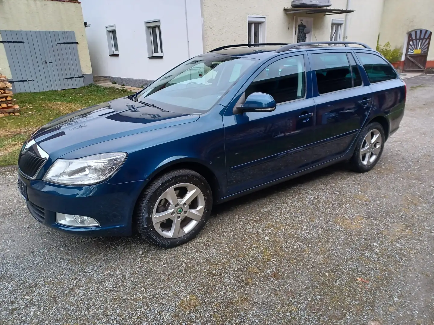Skoda Octavia Octavia II Combi Diesel Combi 1.6 TDI DPF Elegance Modrá - 1
