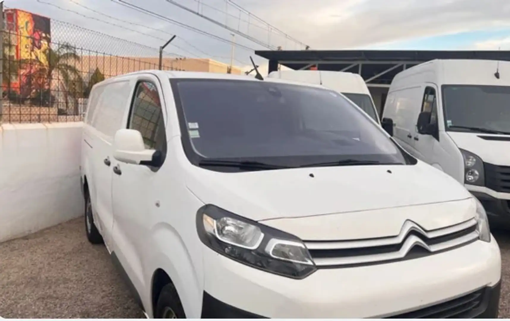 Citroen Jumpy DCb. Abatible BlueHDI Talla XL 120 Blanc - 2