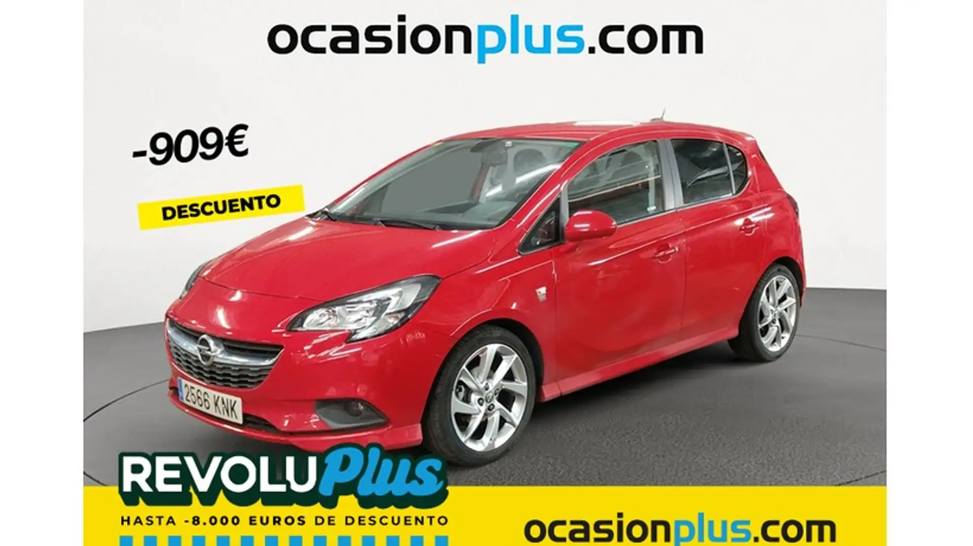 Opel Corsa 1.4 Selective 90 Rojo - 1