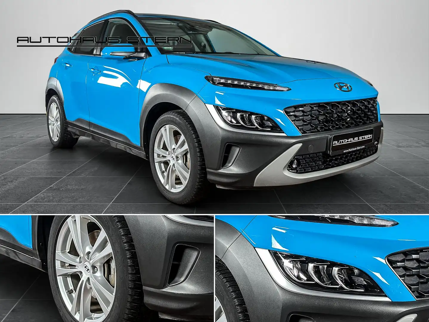 Hyundai KONA Kona*Edition 30+*Hybrid*2WD*LED*AUTOMATIK*SHZ* Bleu - 2