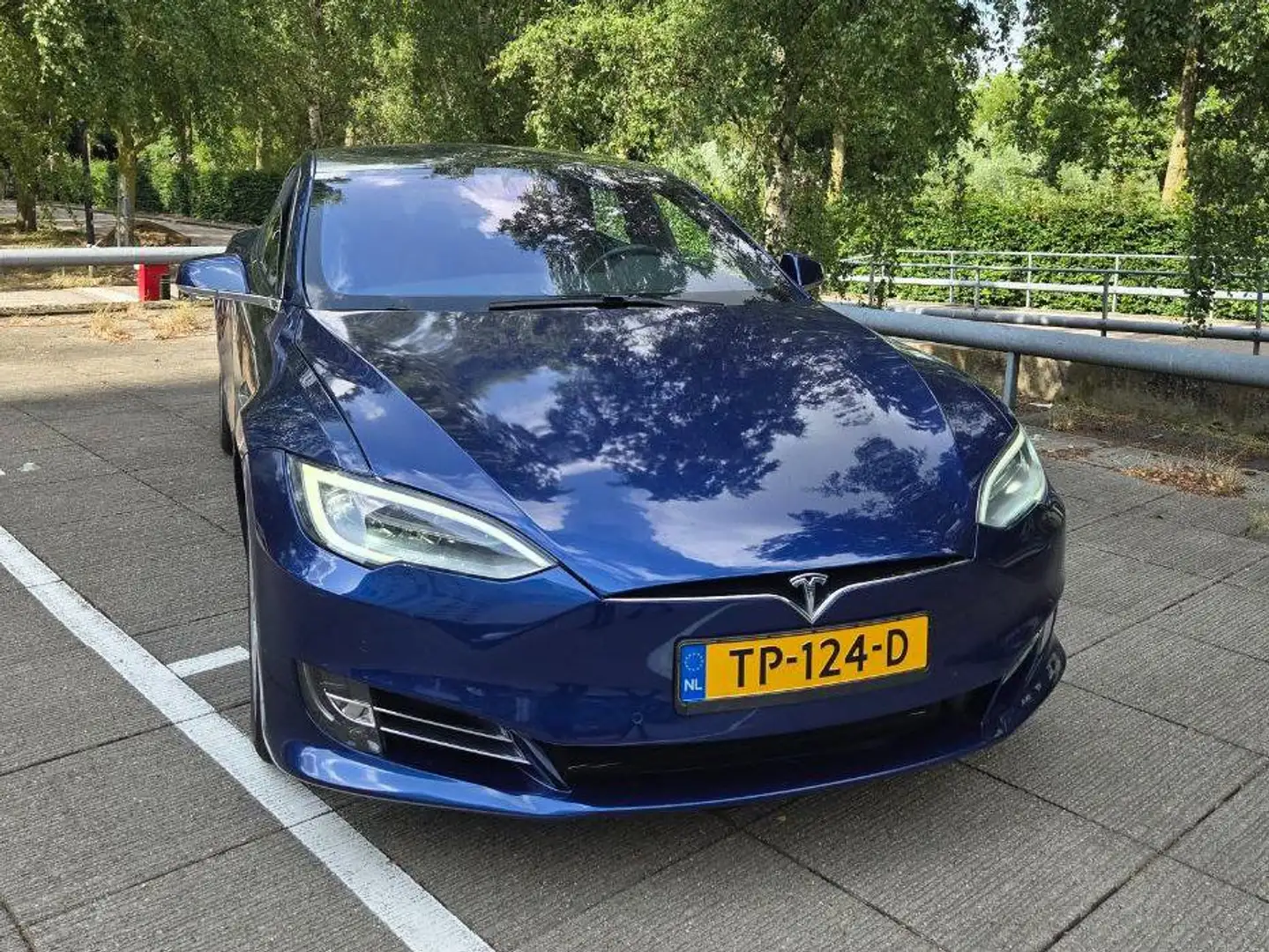 Tesla Model S Model S 100D Blauw - 1