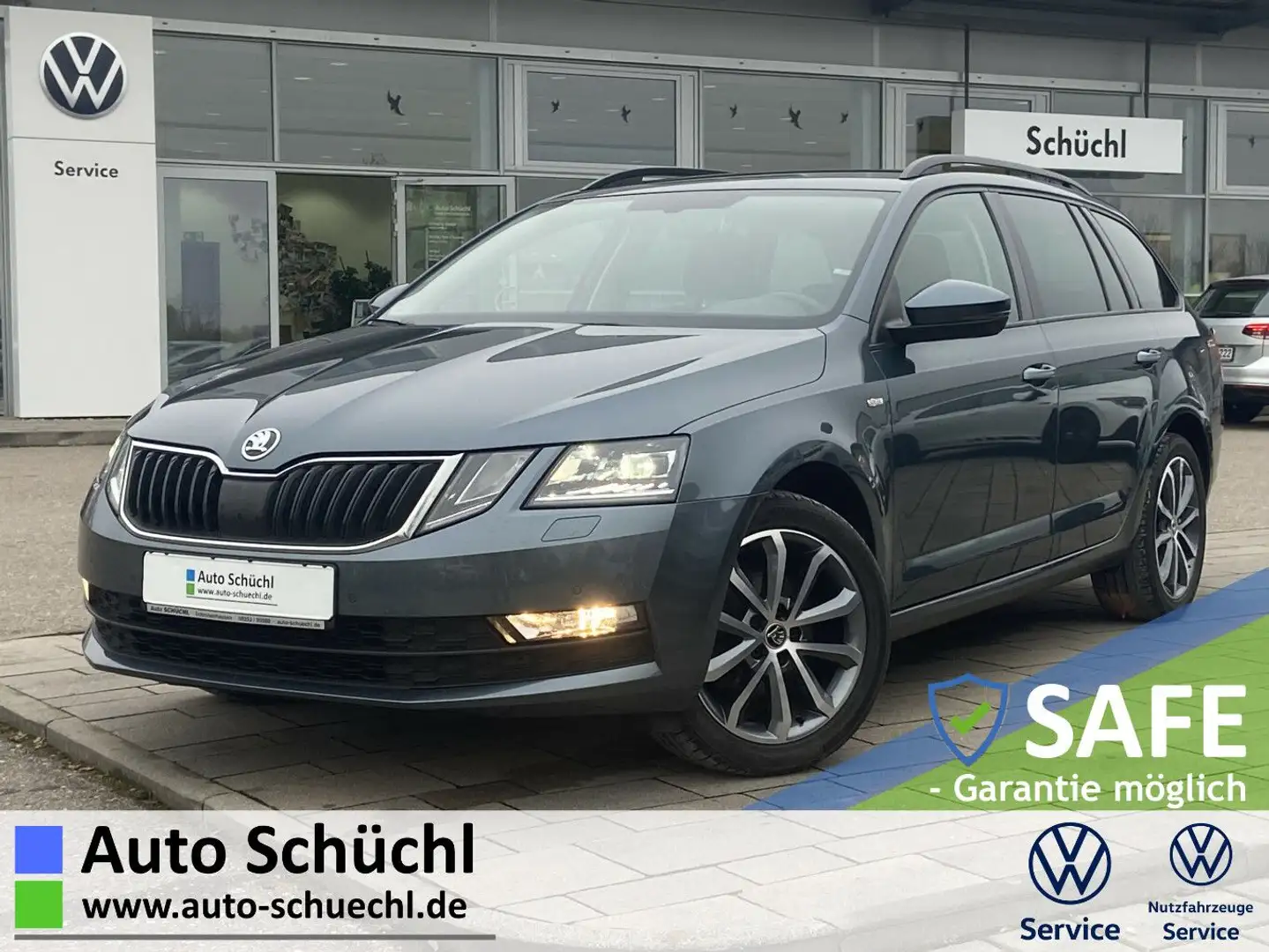 Skoda Octavia Combi 1.5 TSI Soleil AHK+17"+NAVI+LED+SM Grau - 1