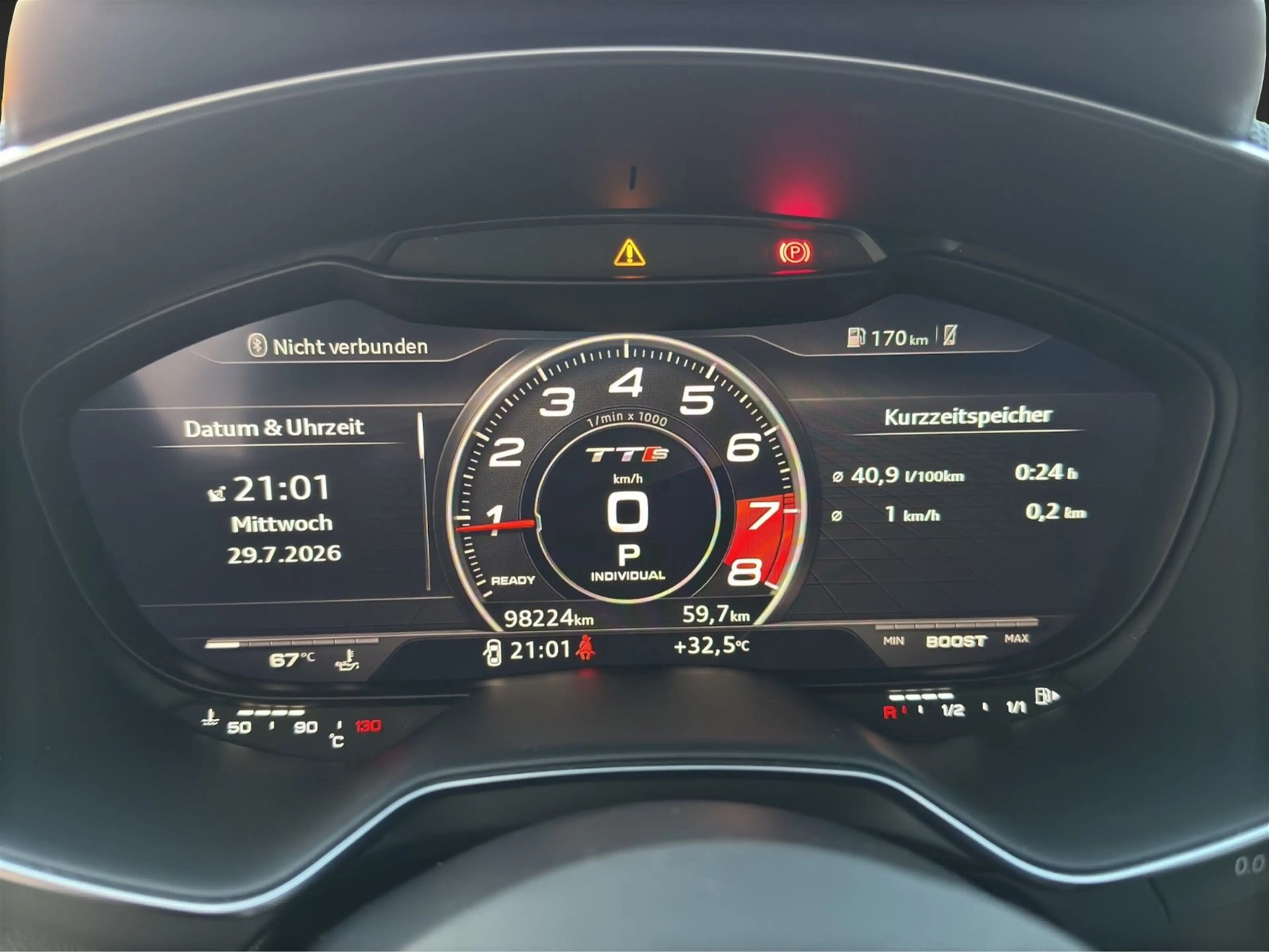 Audi TTS 2.0 TFSI Quattro Virtuell Navi LED Alcantar — photo 17