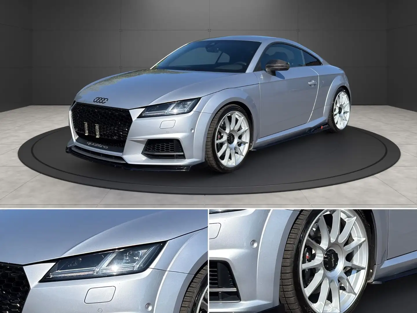 Audi TTS 2.0 TFSI Quattro Virtuell Navi LED Alcantar Silber - 1