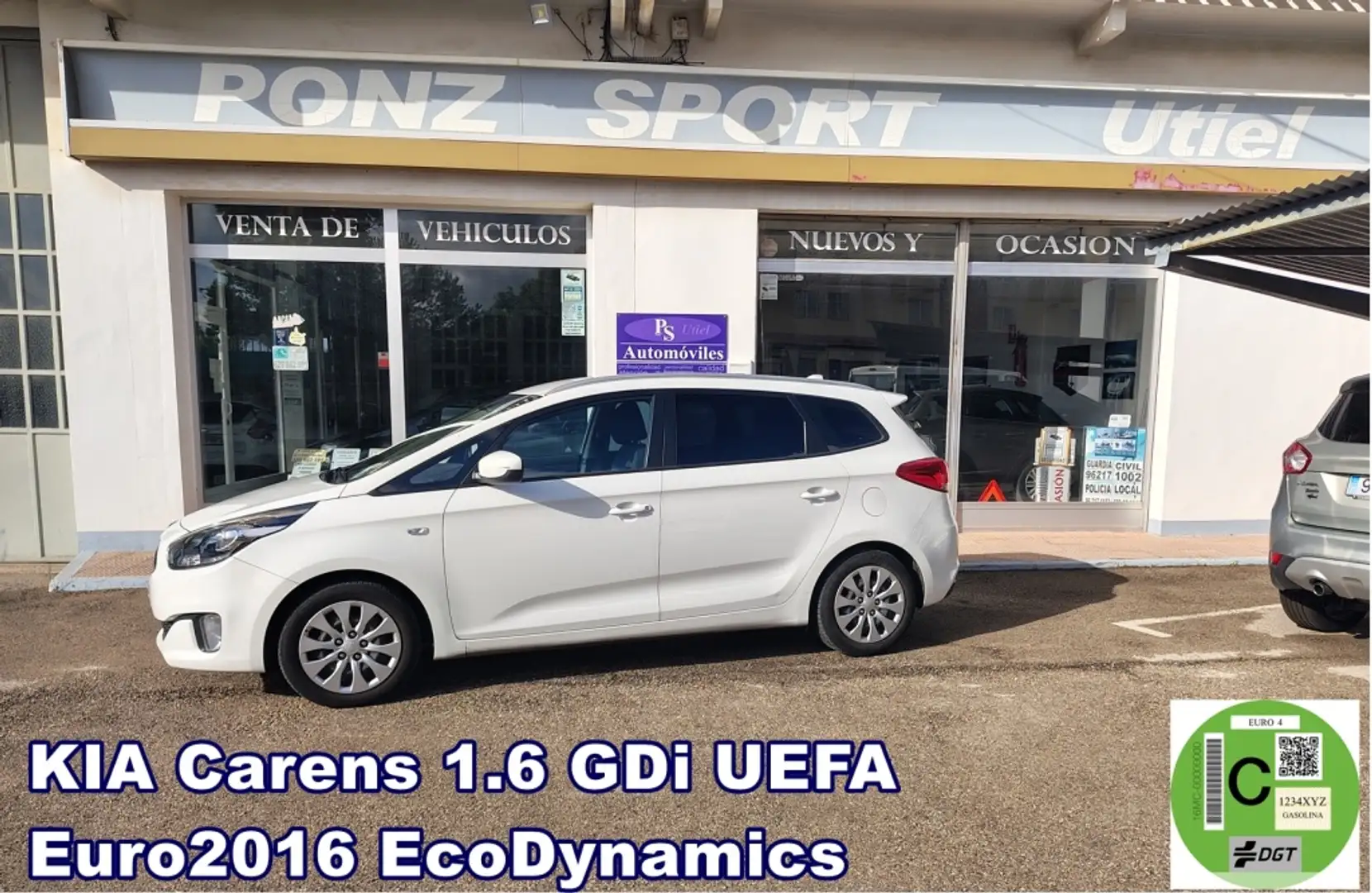 Kia Carens 1.6 GDi Eco-Dynamics Euro2016 Blanco - 1