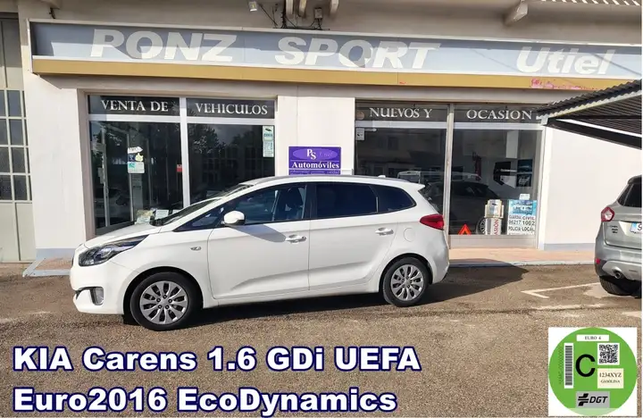Kia Carens 1.6 GDi Eco-Dynamics Euro2016 2016, foto 34