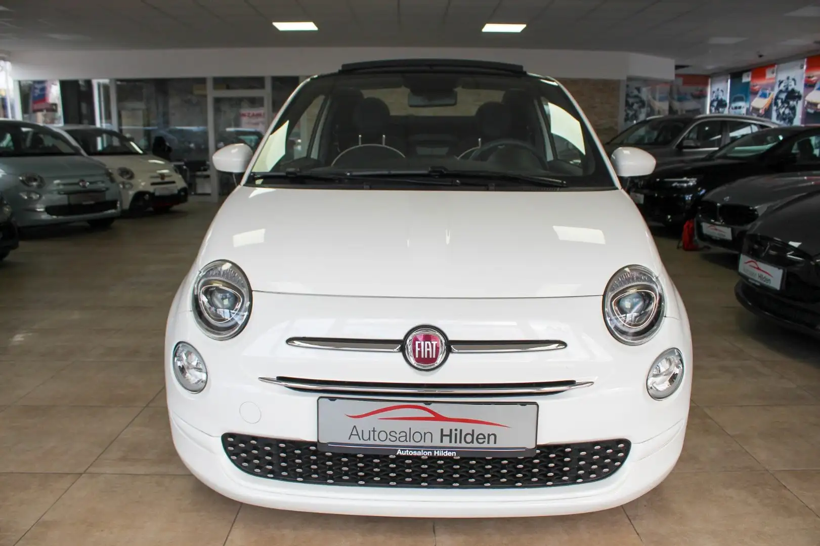 Fiat 500C Cabrio 1.2 Lounge CarPlay PDC Klima 1.Hand Weiß - 2