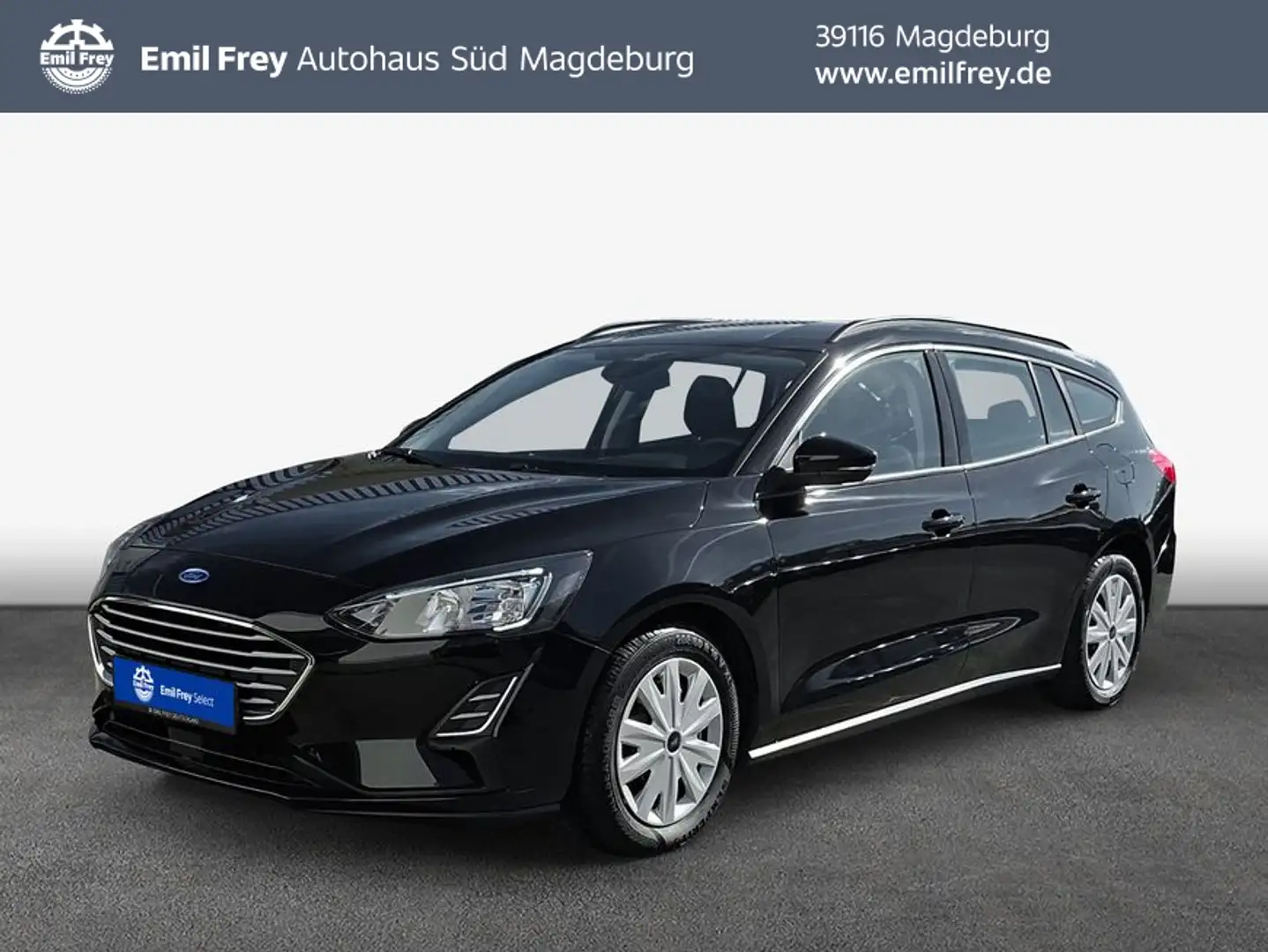 Ford Focus Turnier 1.0 EcoBoost Hybrid TREND Zwart - 1