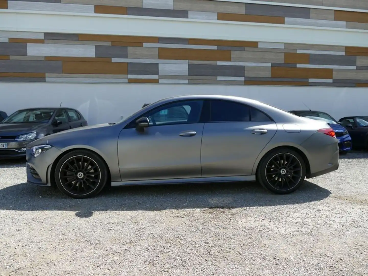 Mercedes-Benz CLA 220 COUPE 220 D D 190 Ch AMG LINE 8g-DCT TOIT OUVRANT Grau - 2