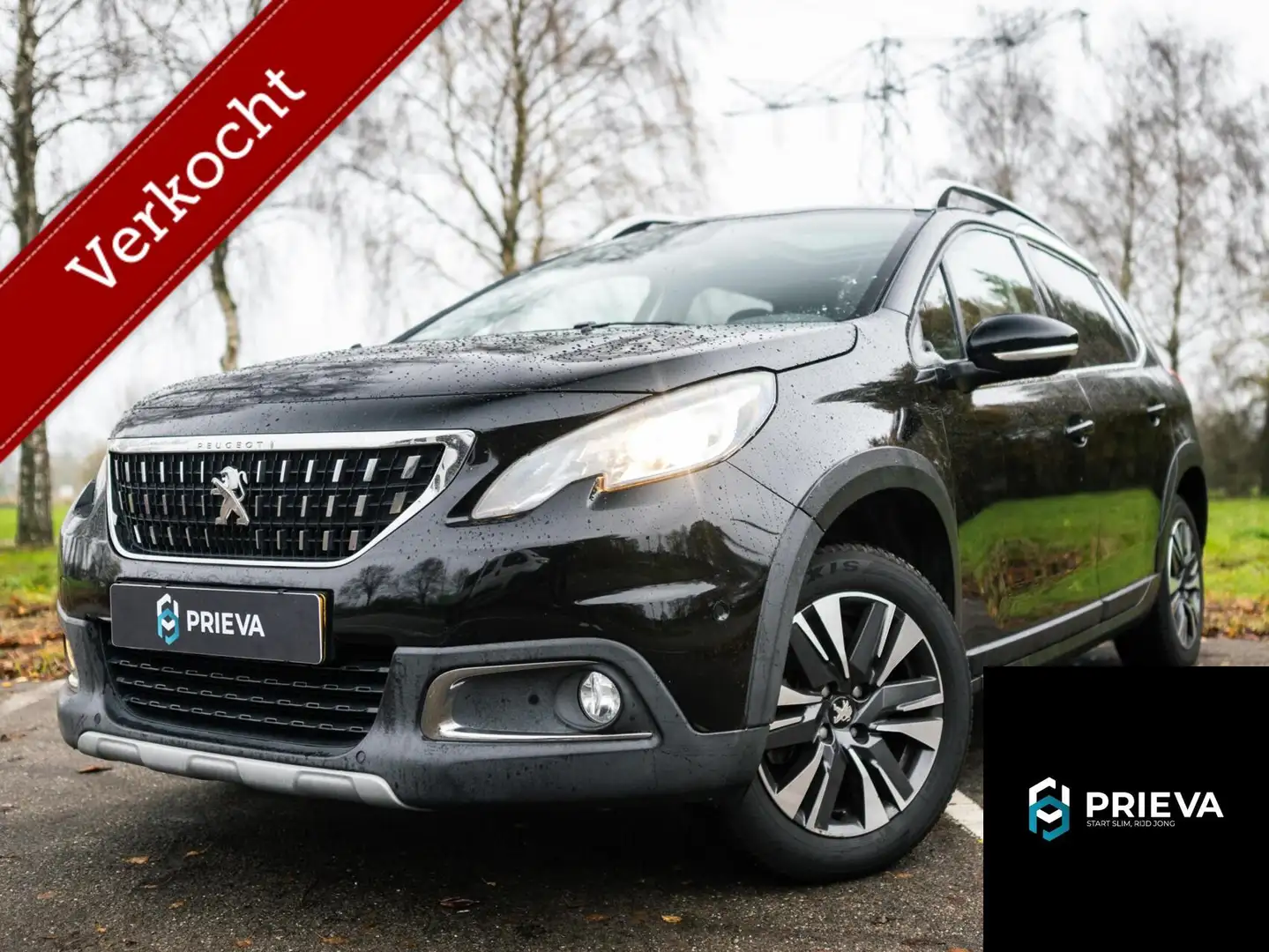 Peugeot 2008 1.2 PureTech Allure *PANO / nieuwe D-riem* Noir - 1
