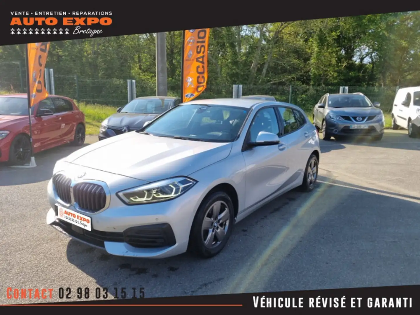 BMW 116 (F40) 116D 116CH BUSINESS DESIGN Gris - 1