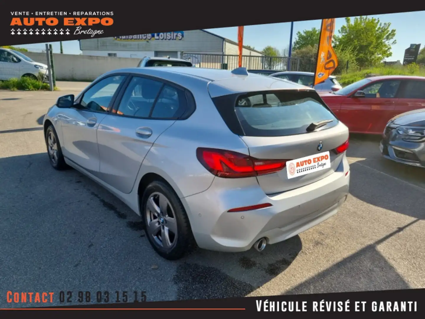 BMW 116 (F40) 116D 116CH BUSINESS DESIGN Gris - 2