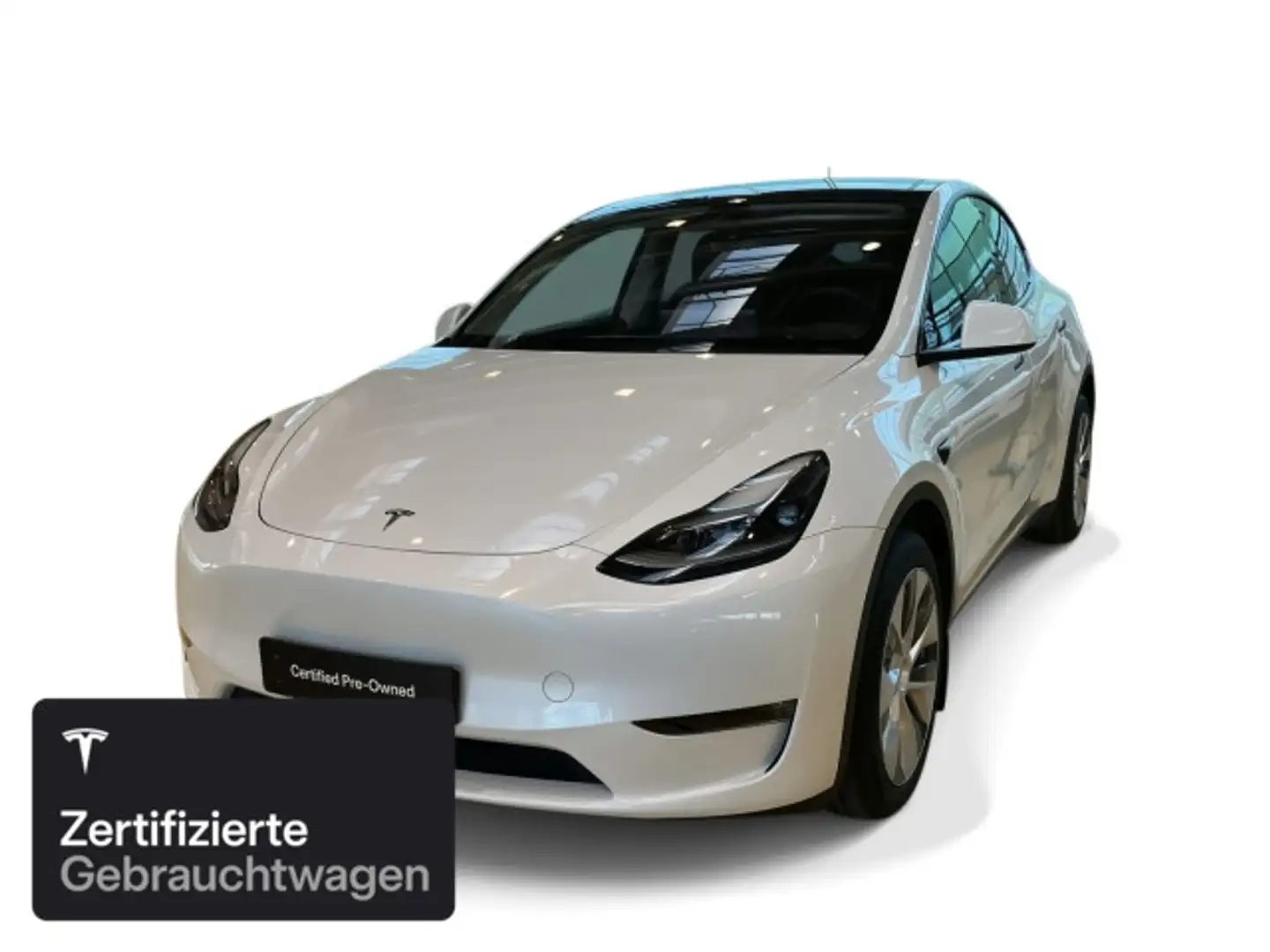 Tesla Model Y Long Range AWD Blanc - 1