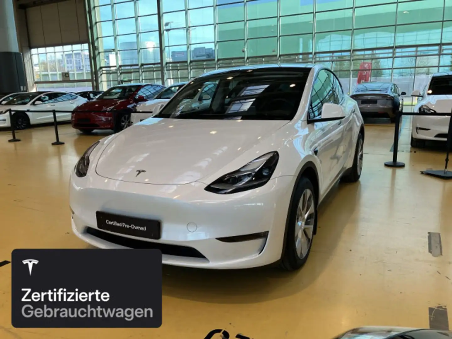 Tesla Model Y Long Range AWD Blanc - 2