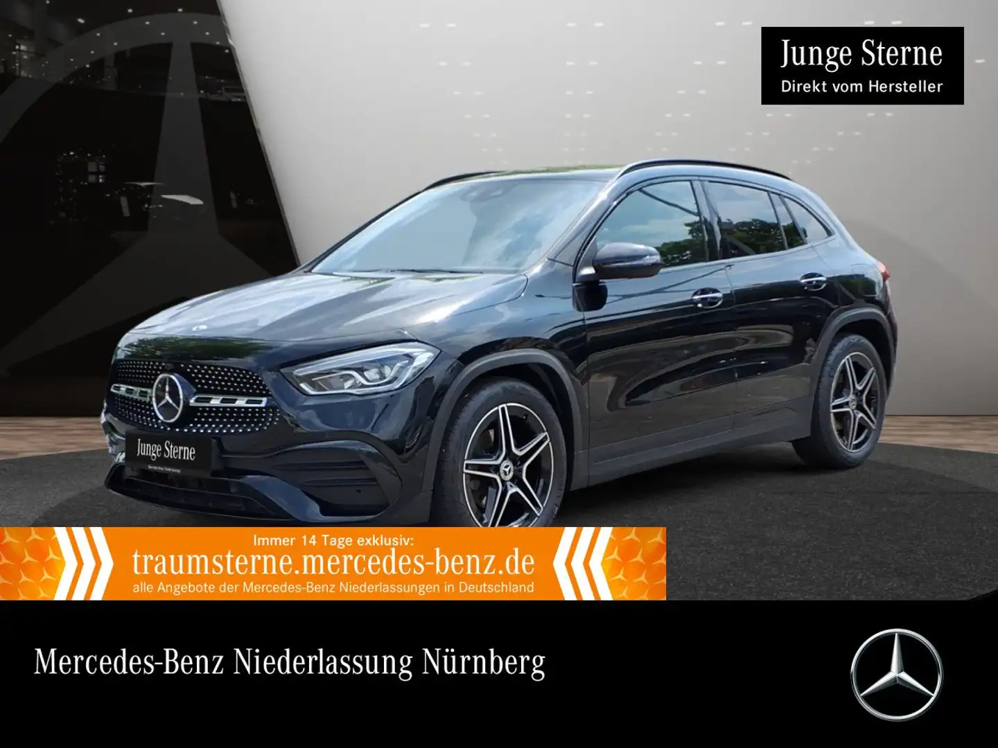 Mercedes-Benz GLA 200 d AMG+NIGHT+AHK+LED+KAMERA+19"+8G Negro - 1