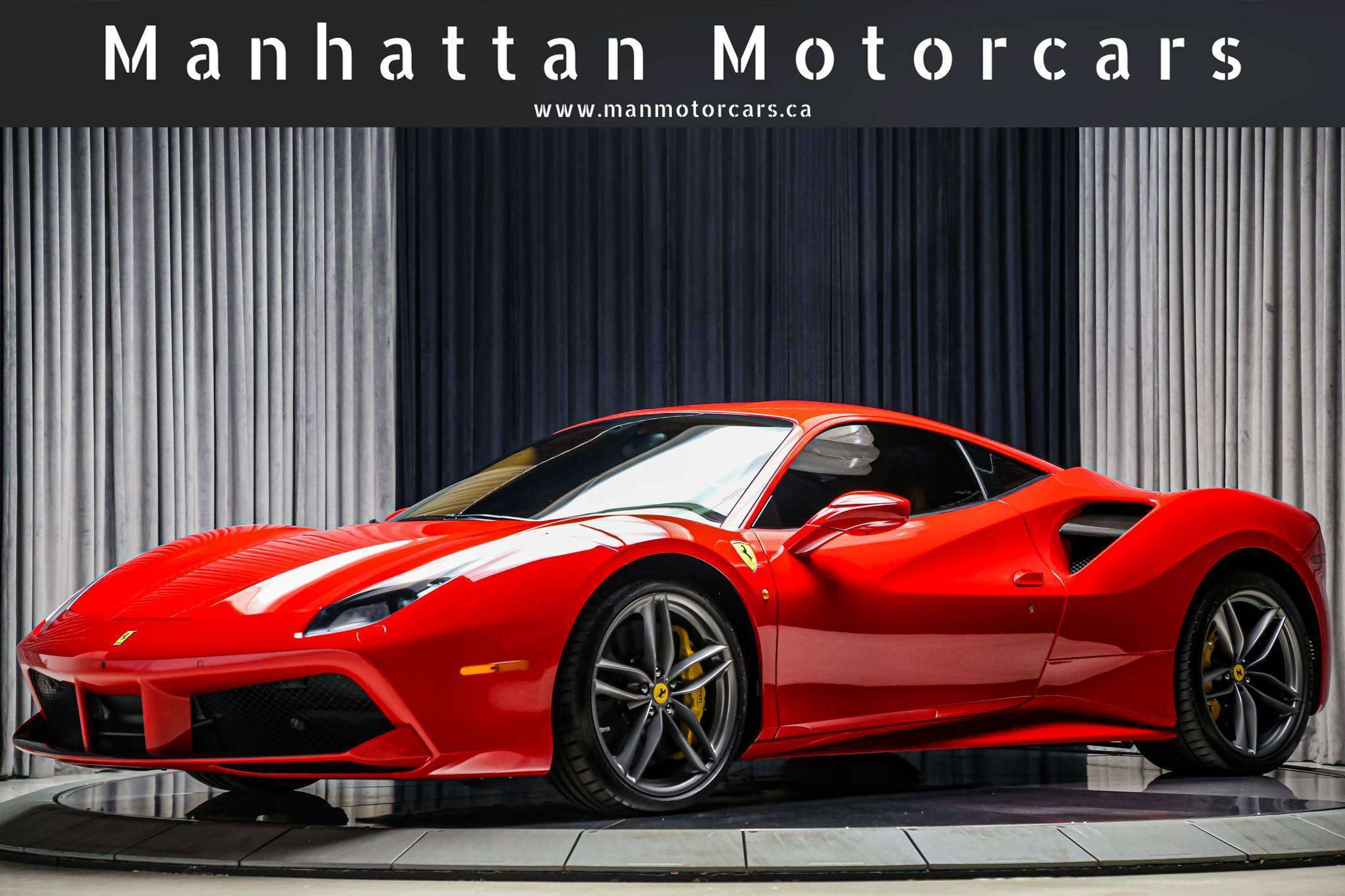 2019 Ferrari 488 GTB V8|CARBONEXT|CERAMICBRAKES|BEIGEINT|NOACCIDENT