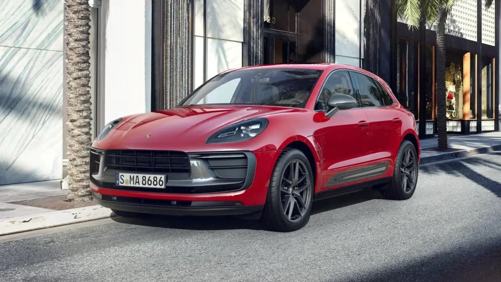 Porsche Macan T Panoramadach Rückfahrkamera Rosso - 1
