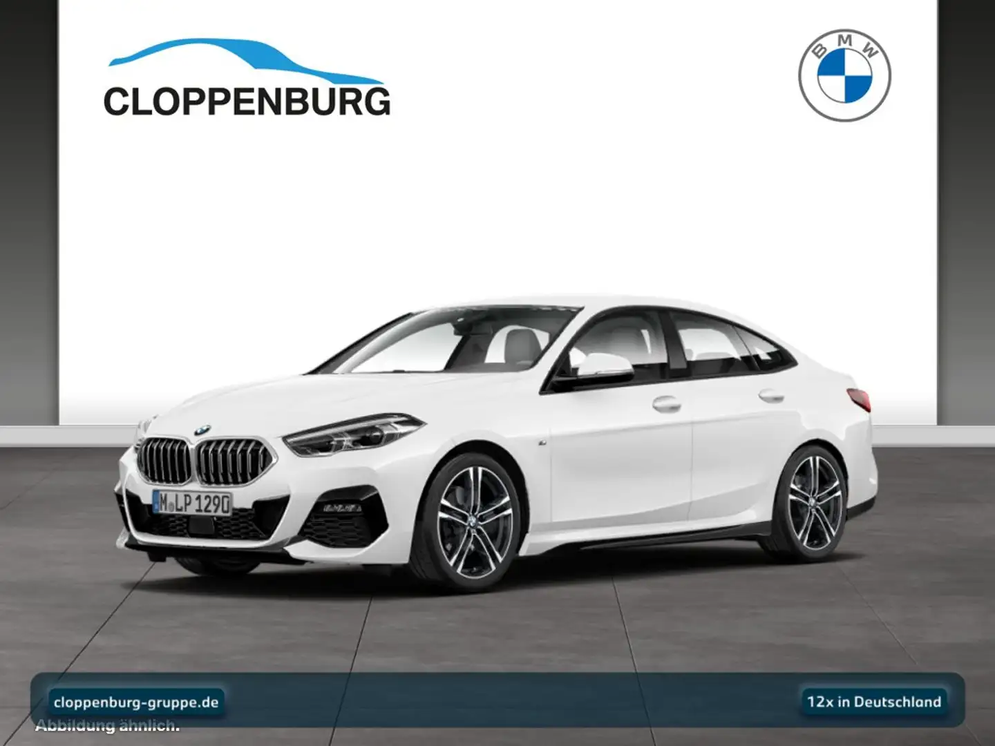 BMW 220 i Gran Coupé MSport Navi+SHZ+HiFi+Klimaaut.+Ambi+B Weiß - 1