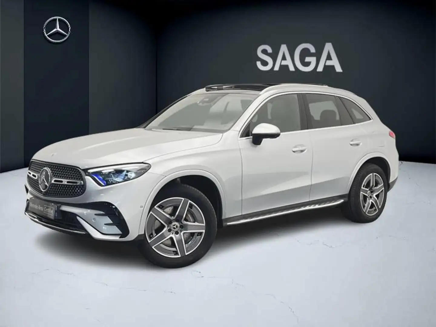 Mercedes-Benz GLC 300 300 de 4MATIC AMG Line Silber - 1