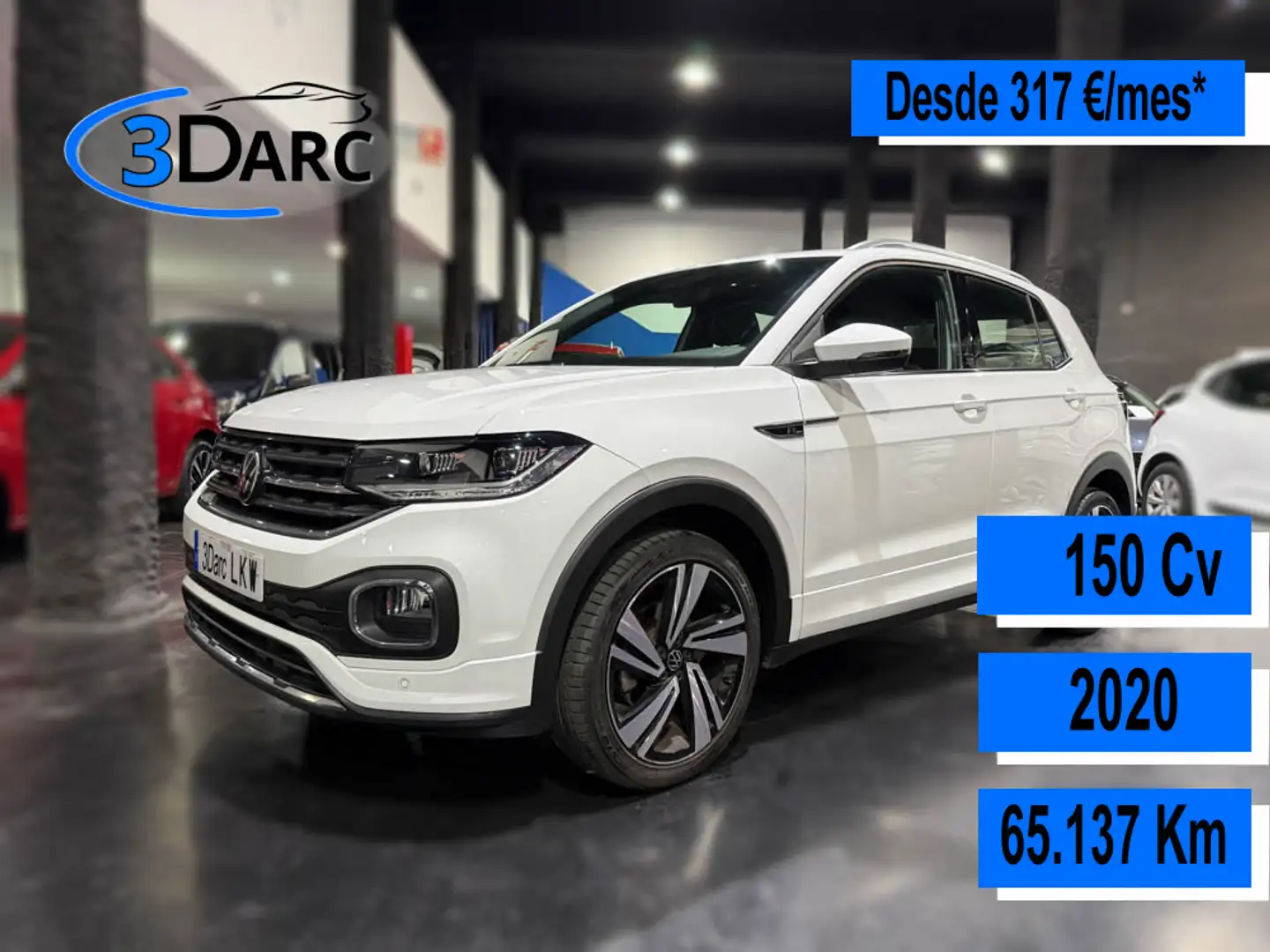 Volkswagen T-Cross 1.5 TSI Sport DSG7 110kW Blanco - 1