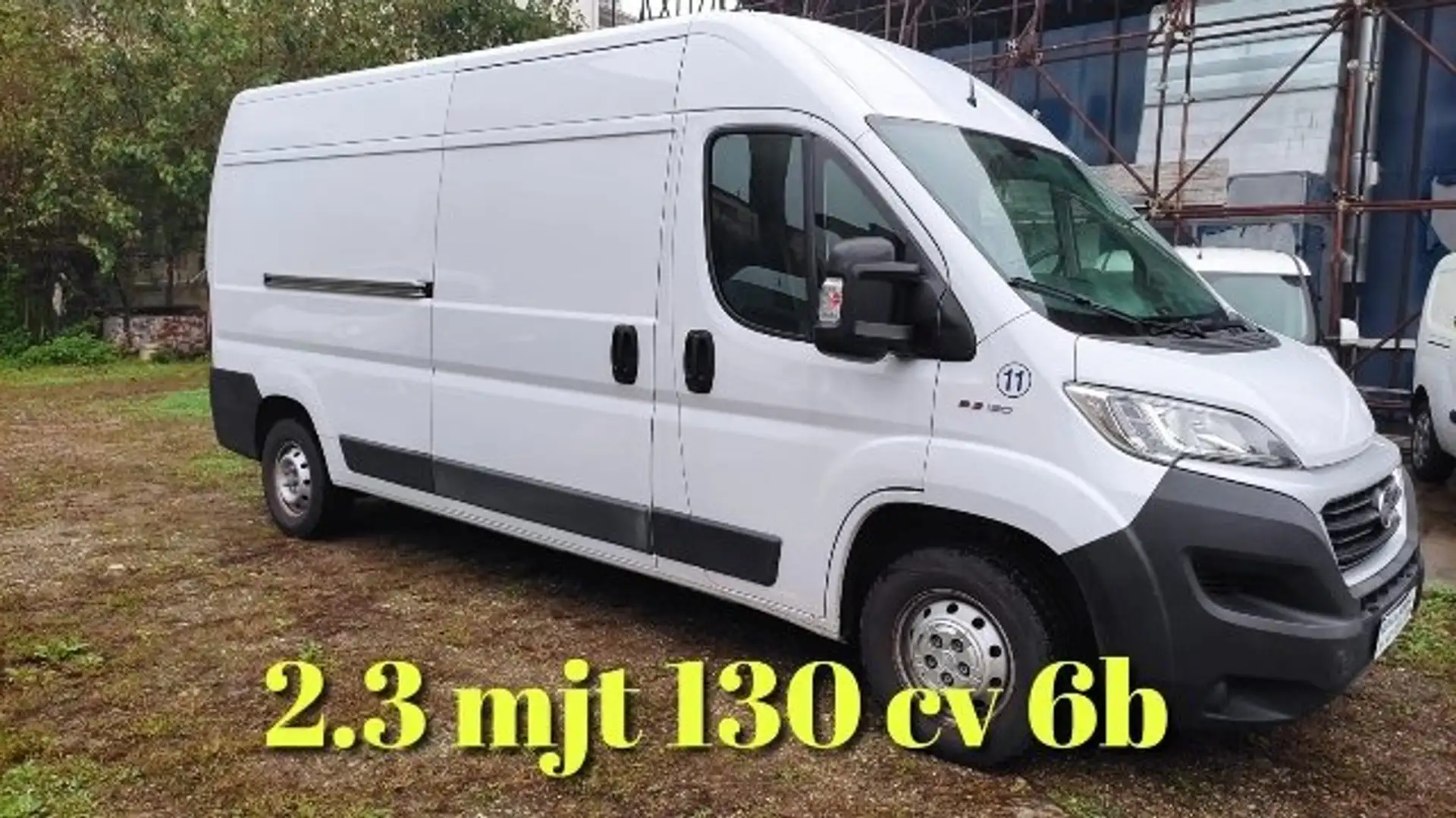 Fiat Ducato 35 LH2 130 CV 15 Q. PASSO LUNGO Bianco - 1