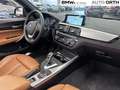 BMW 230 i Cabrio AUT. SPORT-LINE LEDER NAVI-PROF KAM Gris - thumbnail 14